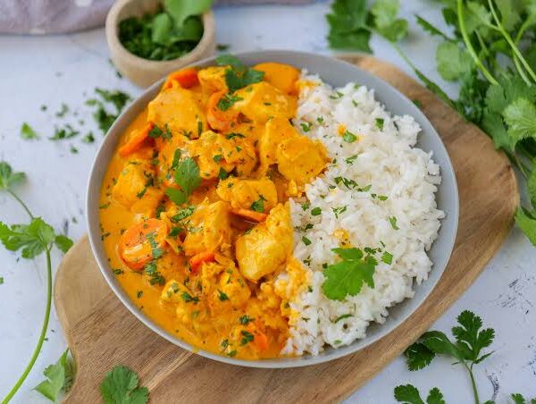 Poulet au Curry coco